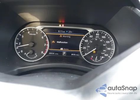 2025 Nissan Sentra Sv z USA, uszkodzony, nr VIN 3N1AB8CVXSY292515